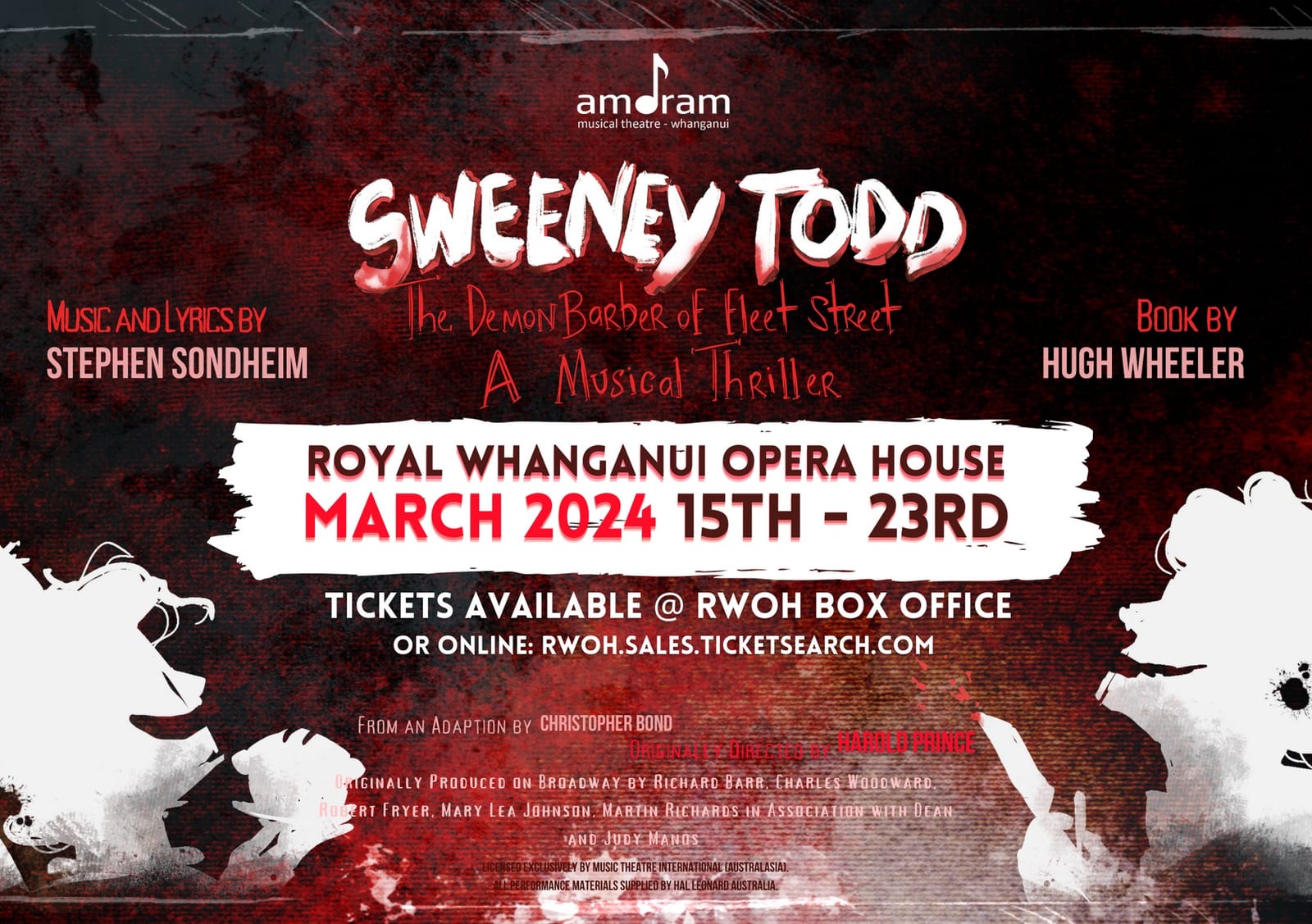 Sweeney Todd 2024 Tickets on Sale